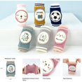 thumbnail image 3 of 2 Pairs Baby Crawling Anti-slip Knee Pads, Cute Unisex Baby Knee Protectors, Breathable And Comfortable Safety Walking Kneepads For Toddler, 3 of 5