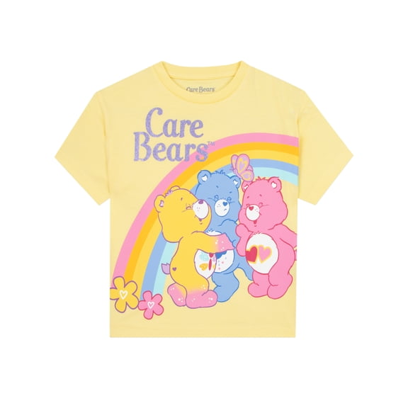 Care Bears Girls Short Sleeve T-shirt 3T-8 Years