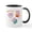 White/Black Inside, variant on CafePress - Peppa Pig: Together Forever! - 11 oz Ceramic Mug - Novelty Coffee Tea Cup