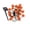 🥝 Orange_Hot#353, variant on Solar Powered Orange String Lights Outdoor Courtyard Waterproof Decorative Orchard Style ABS Ambient Lights Festival Party Garden Decor