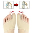 thumbnail image 4 of Toe Separator Hallux Valgus Bunion Corrector Orthotics Feet Bone Thumb Adjuster Correction Pedicure Sock Straightener, 4 of 7