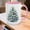 Black, variant on Christmas Tree Mug Winter Tree Mug Holiday Coffee Mug Aesthetic Tree Mug Pastel Christas M
