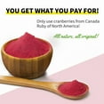 Frenature Freeze Dried Cranberry Powder From Canada Cranberry With Rich