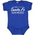 thumbnail image 3 of Inktastic From Santa Fe New Mexico in White Distressed Text Boys or Girls Baby Bodysuit, 3 of 5