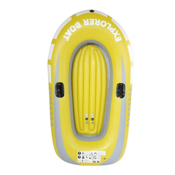 XingJian LLC Inflatable PVC Kayak - 2 Person Portable Rowing Boat