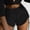 Black, variant on TEVEQ Swim Shorts Women Wrap Mesh Women Beach Bikini Wraps Ruffle Shorts Cover Up Ups Pants Cover Up Cover Drawstring Beach Side for Swimwear Bikinis Set Womens Swimsuits Black