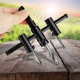 thumbnail image 3 of 30-120mm Adjustable Black Circle Hole Saw Drill Bit Set DIY Woodworking Tool, 3 of 14