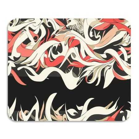 

Abstract Ribbon Pattern Diatomaceous Earth Water Absorbent Mat Anti-Slip Rubber Backing 23.6 x 19.7