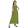 thumbnail image 2 of Bimba Printed Ankle Length Ethnic Dresses For Womens Sleeveless Casual Dress Indo Western Wear, 2 of 7