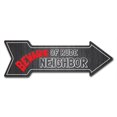 thumbnail image 1 of SignMission D-A-12-999626 12 x 36 in. Indoor & Outdoor Decor Direction Sticker Vinyl Wall Decals - Rude Neighbor - 24 in., 1 of 1