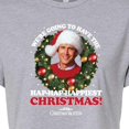thumbnail image 3 of National Lampoon's Christmas Vacation - Clark's Happiest Christmas - Juniors Cropped Cotton Blend T-Shirt, 3 of 5