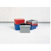 Orbis Attached Lid Ctr,Translucent,Solid,HDPE FP183 Clear