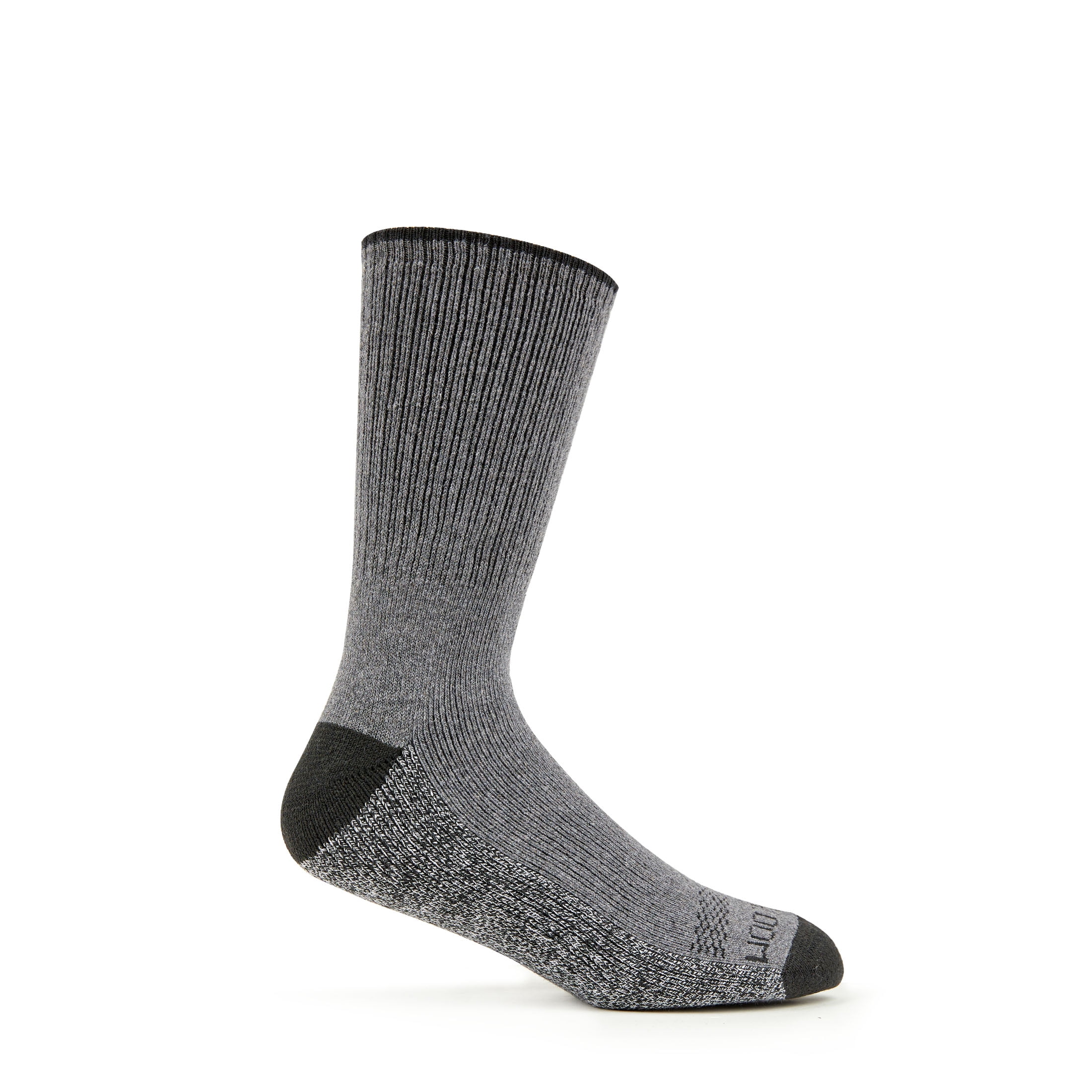 Fruit of the Loom Work Gear Heavy Duty Men's Crew Socks, Sizes 6-12, 4-Pack