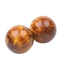 thumbnail image 1 of Handball 1 Pair Finger Exercise Ball Natural Stress Relief Resin Flexible Baoding Balls for Home, 1 of 6