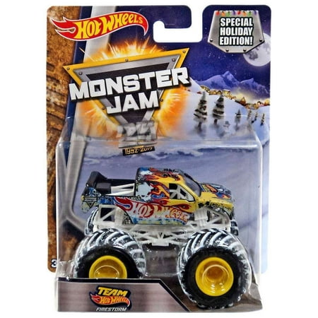 Hot Wheels Firestorm Monster Jam 25 Die-Cast Car [Special Holiday Edition]