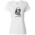 thumbnail image 3 of Inktastic Lit since 1776 Lit Ben Franklin Women's T-Shirt, 3 of 5