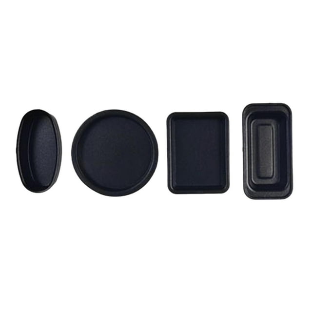 Bandejas para hornear de simulación Yotijar Accesorios de Cocina 1/6 Modelo de Placa
