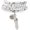 Howlite, variant on 108 Natural Mala Prayer Beads Bracelet Necklace with Lotus and Reiki Quartz, Pendant, Style I8033
