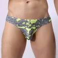 thumbnail image 3 of Aayomet Mens Underwear Mens Casual Camouflage Breathable Underwear Pant Knickers Comfortable Briefs,Mint Green Medium, 3 of 5