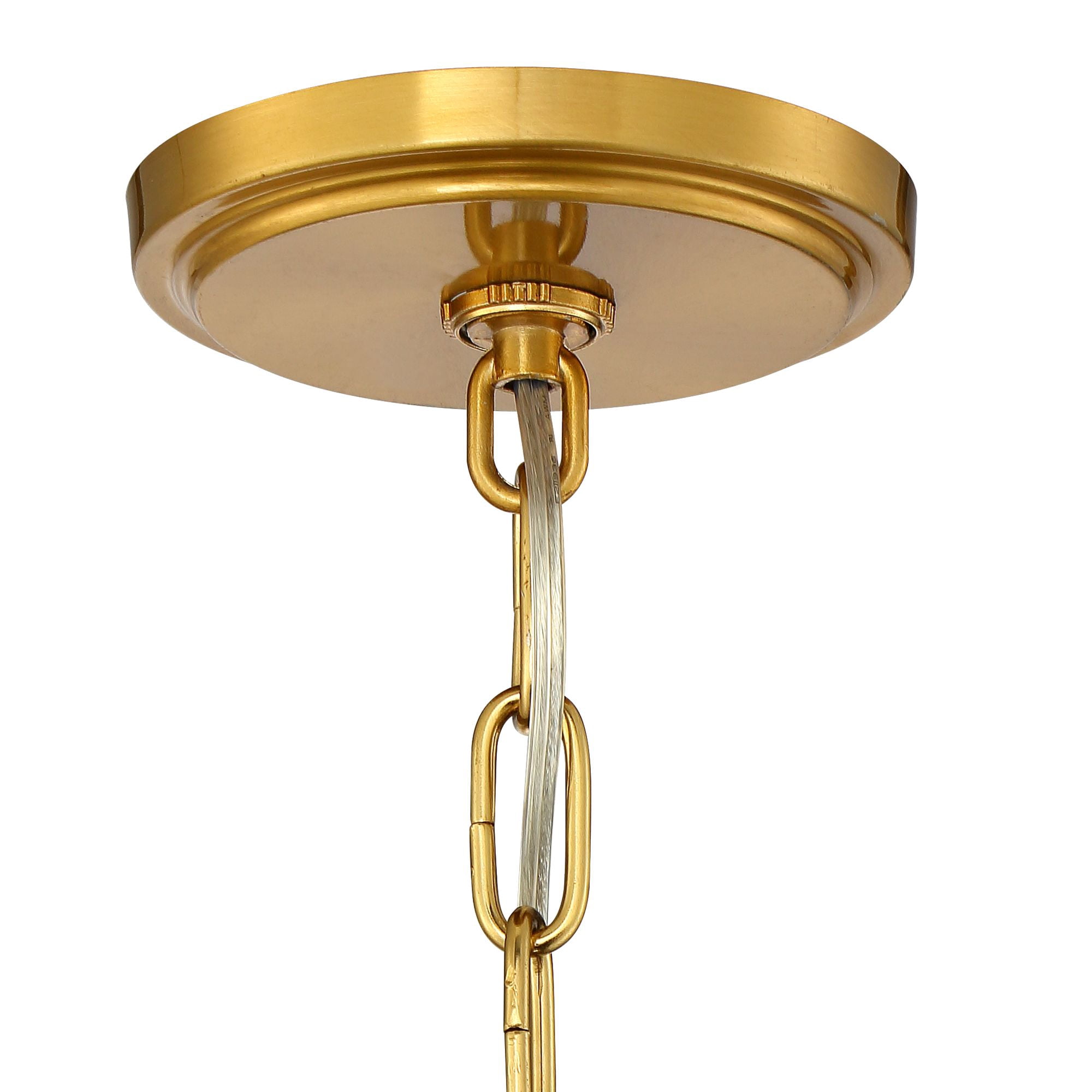 Stiffel Warm Antique Brass Wagon Wheel Chandelier 28" Wide Farmhouse Rustic 6-Light Fixture for Dining Room Living House Foyer Kitchen Island Entryway