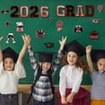 thumbnail image 3 of 2026 Graduation, Car Decorations, Magnetic Cutouts, Grad Party Decor, 20 Pack, Red Star Accents, Outdoor Indoor Venue, 3 of 6