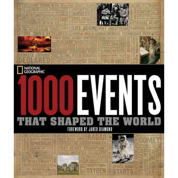 1000 Events That Shaped the World (Hardcover)