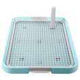 thumbnail image 3 of Pet Dog Toilet Sky-Blue Plastic for Small and Medium Dogs Indoor Use 1Set, 3 of 8