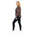 thumbnail image 6 of Jollidays Women's Pumpkin Cat Halloween Pullover Sweater, Sizes S-XXL, 6 of 7