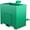 Green, variant on Ladcaser 3 Point Ballast Box, 800lbs Capacity, Standard 2 inch Hitch Receiver, with 5cu.ft Volume, Heavy Duty Steel, Fits Category 1 Tractor Attachment