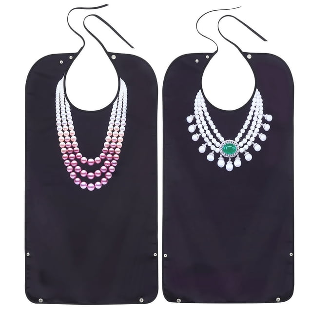 CUITING 2 Pcs Adult Bibs Adult Bibs For Women Eating Bib For Elderly Adult Eating Bib Eating Accessories