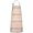Pink Geometric Striped, variant on Pink Floral and Lace Pattern Apron-Garden Aprons for Women with Pockets-Cotton Linen Waterproof Kitchen Cooking Gardening Aprons Adjustable for Kitchen,Cooking,BBQ and Salon 33x27 Inch