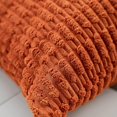 thumbnail image 3 of sasyxdc Kevin Textile Pack of 2 Corduroy Decorative Throw Pillow Covers 18x18 Inch Soft Boho Striped Pillow Covers Modern Farmhouse Home Decor for Spring Sofa Living Room Couch Bed Tan iu, 3 of 8