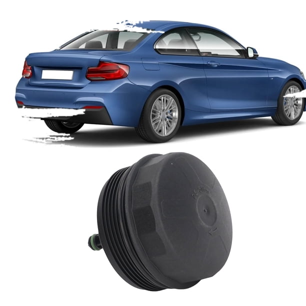 Tapa De La Carcasa Del Filtro De Aceite, Negro Confiable 11427525334 Tapa Del Filtro De Aceite Para Automóviles Sin Fugas Anti Grietas Para Automóviles