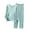 Light Blue, variant on Kaemgyyd Women's Lace Pajama Set 2 Piece Lounge Outfits Fall Long Sleeve Loose Crew Neck Tops and Pleated Pant Sleepwear Pjs Set