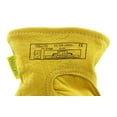 thumbnail image 3 of Weldas® STEERSOtuff® Yellow Top Grain Cowhide, Keystone Thumb - Material Handling/Work Driver´s Style Gloves - Size L - (2 PAIRS), 3 of 5
