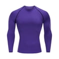 thumbnail image 1 of Tights Long-sleeved Fitness Clothes Men's Running Sports Quick-drying Compression Clothes High-elastic Top Basketball Sports Compression Clothes, 1 of 6