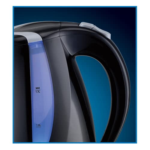 EUROSTAR EKP77BK 1.7L Electric Kettle, Black
