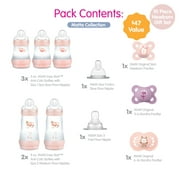 MAM Baby Essentials Bottle & Pacifier Gift Set, 10 Piece