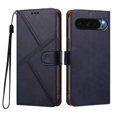 thumbnail image 2 of Leather Flip Wallet Case for Google Pixel 9 Pro XL/Pixel 10 Pro XL, Card Holder Magnetic Closure Protective Phone Cover,Blue, 2 of 7