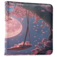 thumbnail image 2 of BZSMCE Photo Album Book Scrapbooking Pink Moon Pattern Printed Picture Album, 2 of 9