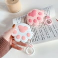 thumbnail image 5 of 3D Cat Paw Cartoon Silicone Earphone Case for Apple for airpods Pro 3 Wireless Bluetooth Headset Protect Cover Sweet Cute Anti-lost (A13 for Airpods Pro), 5 of 7