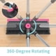 thumbnail image 2 of Cepillo para Suelos AIR U+ 3 en 1 con Raspador y Mango Largo, 2 of 7