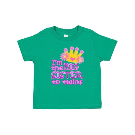 

Inktastic I m the Big Sister to Twins. Gift Baby Girl T-Shirt