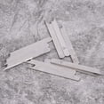 thumbnail image 4 of 10 piezas de cuchillo recto de acero para recortar bordes interiores de cuero, accesorios para máquinas de calzado, 4 of 9