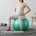 thumbnail image 3 of Abbraccia Esfera de ejercicio mate antirruptura, PVC grueso, equipo prenatal para ejercicio y balance., 3 of 6