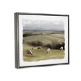 thumbnail image 3 of Stupell Grazing Sheep Herd Rural Fields Animals & Insects Painting Gray Floater Framed Art Print Wall Art, 3 of 6