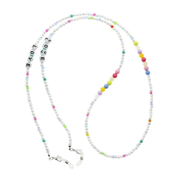 Cadena para gafas jinwen acrílico alrededor del cuello para mujer 92 cm