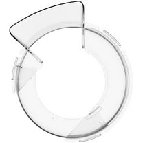UU&T Pouring Shield for Stand Mixers, Slidable Mixer Bowl Lid Covers for KitchenAid 4.5-5 Qt Quart Bowls, Secure Fit Splatter Guard to Prevent Ingredients from Spilling, Clear
