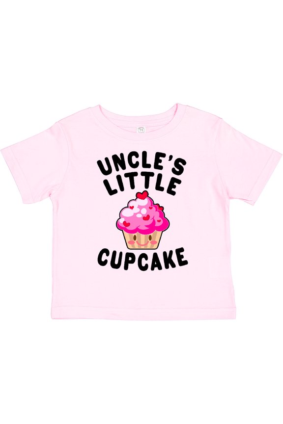 Uncles Little Cupcake Girls Toddler T-Shirt