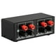 thumbnail image 5 of 150W 14AWG Caja de control de volumen de altavoz pasivo de escritorio Amplificador Ajuste de volumen Abanopi Controlador, 5 of 7